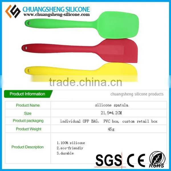 Hot selling kitchen needed silicone slice, silicone cooking tools