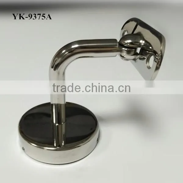 Stainless Steel Handrail Bracket/Wall Mounted Pipes Connector With Cover