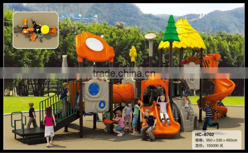 LIGHT UP YOUR DREAM!!HIGH QUALITY MODERN OUTDOOR PLAYGROUND FOR KIDS(HC-6702)