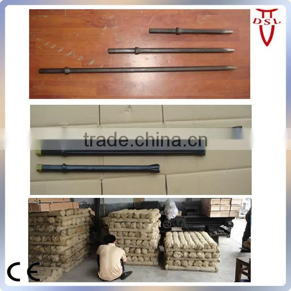 Integral rock Drill Rods(Chisel Type) for Jack Hammer