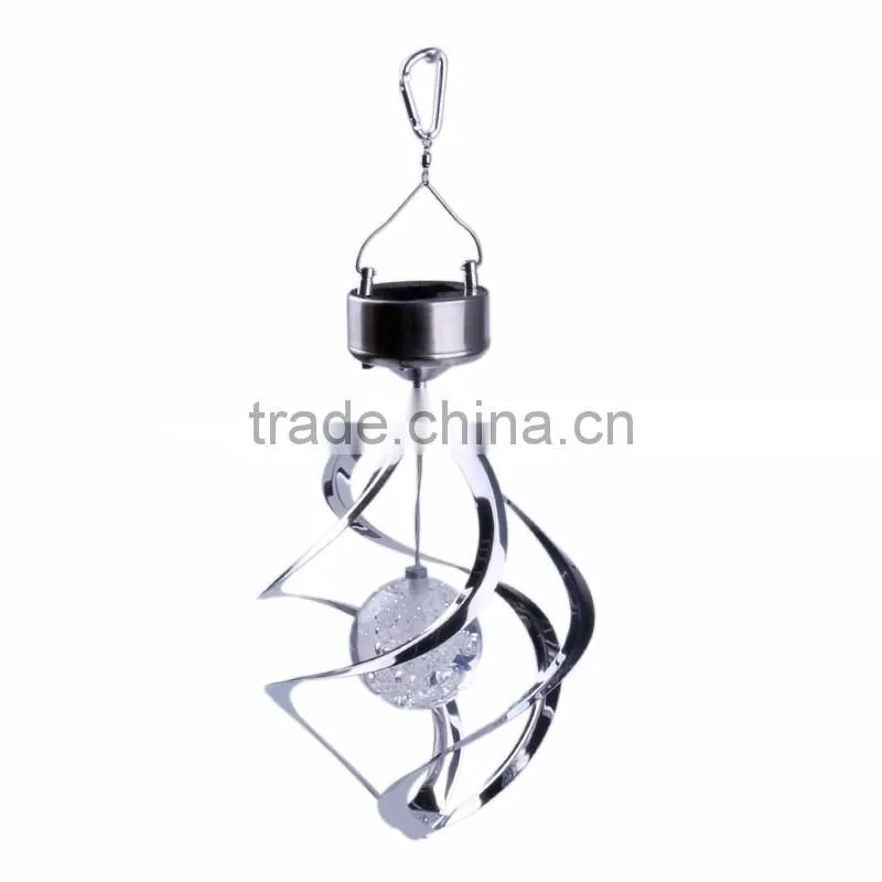 Colour Changing Solar Wind hanging lamp