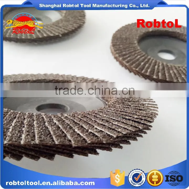 5" 125mm Flap Disc Zirconia Plastic Back Cover Aluminum Oxide Grinding Wheel Abrasive Flap Disk Flap Wheel Sanding