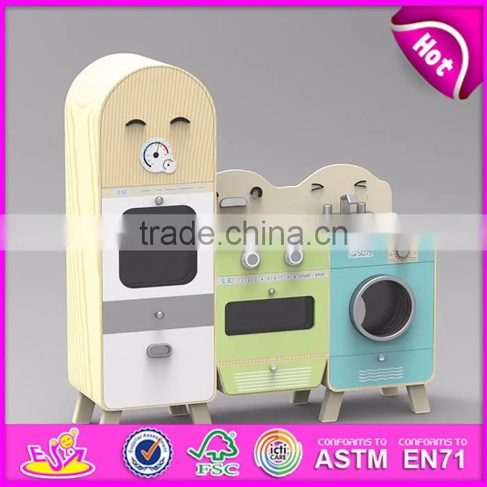 2017 High quality kids wooden pretend play kitchen,popular pretend play kitchen, children toy pretend play kitchen W10C214