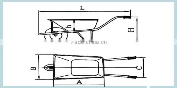 400-8/16"x4.00-8 solid wheel