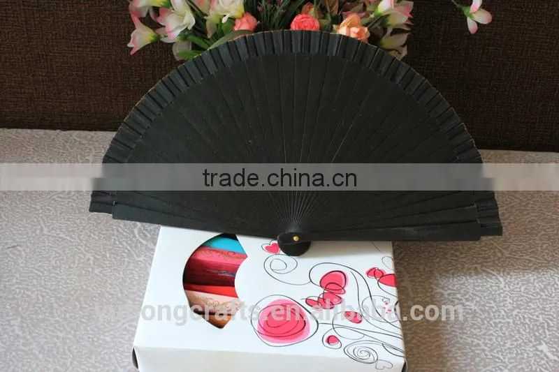 Painted Wooden Crafts Fan