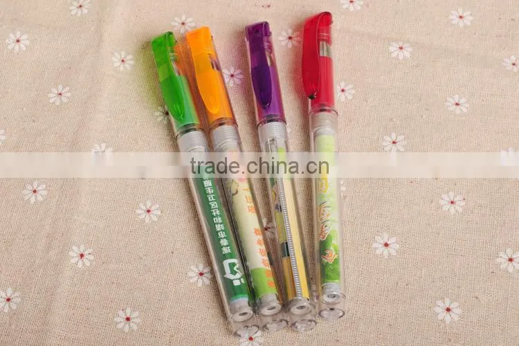 Cheap Banner Pen/Promotional Gel Pen/Advertising Pull Out Banner Pen