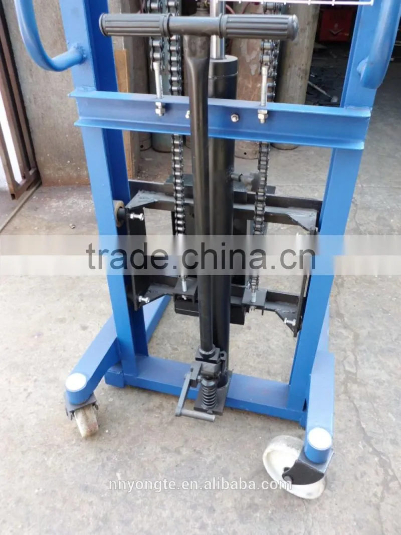 Manual stacker price hydraulic manual forklift for sale/ manual pallet stacker