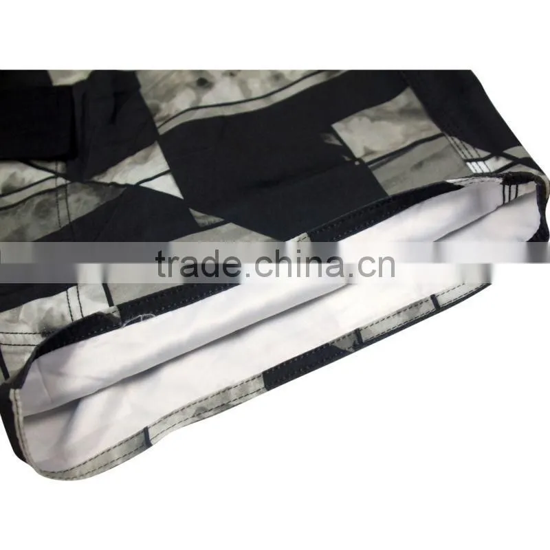 2014 Polyester Custom Stretch Surf Trunks in china