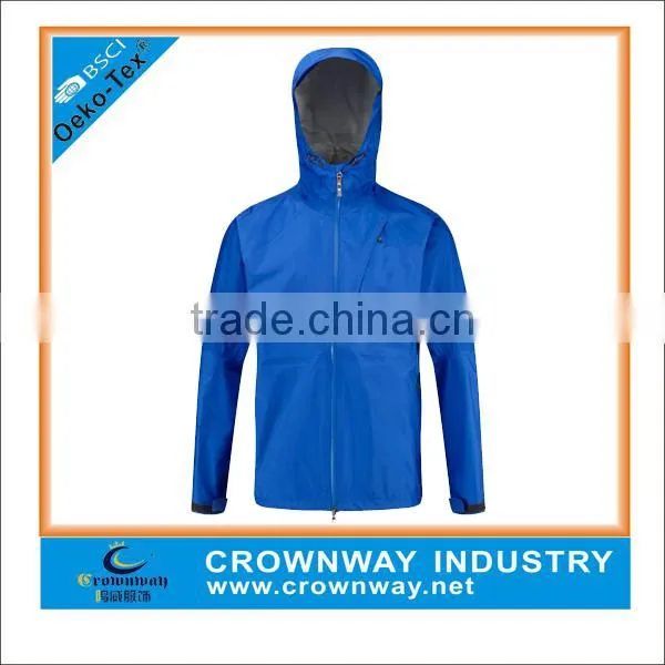 100% polyester lightweight waterproof jacket 10000mm, without hood jacket
