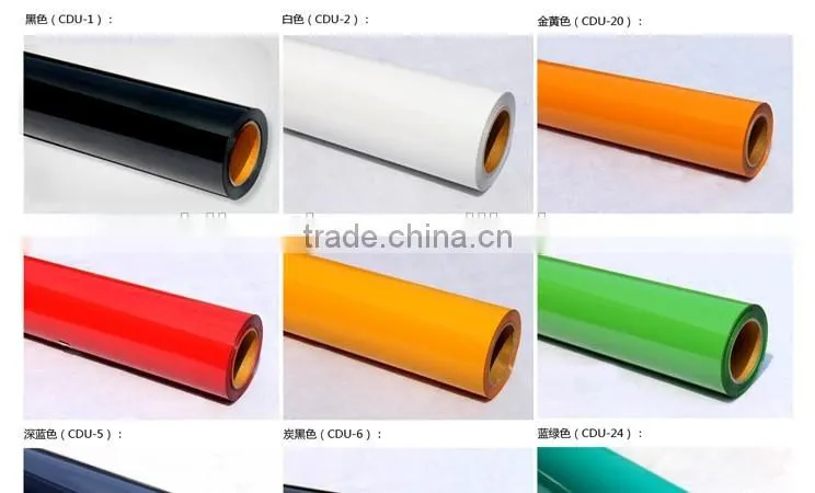 Clothing Application Printable Pu Heat Transfer Vinyl for T-shirts