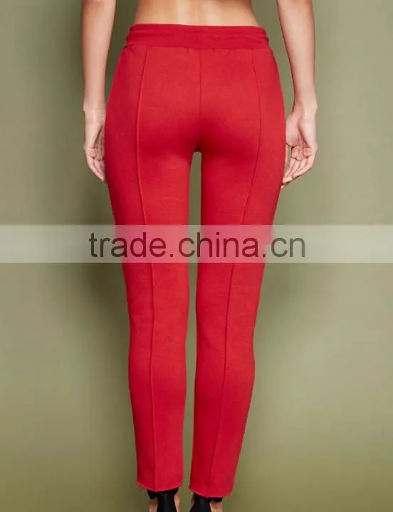 2016 hot sale women pullover plain latest design tracksuit