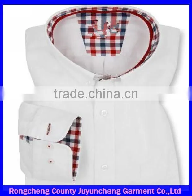 White Oxford Button Down Casual Shirt