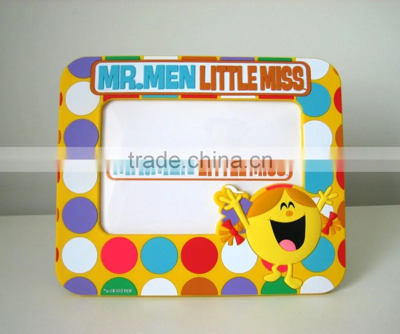 Lovely 3D plastic photo frame
