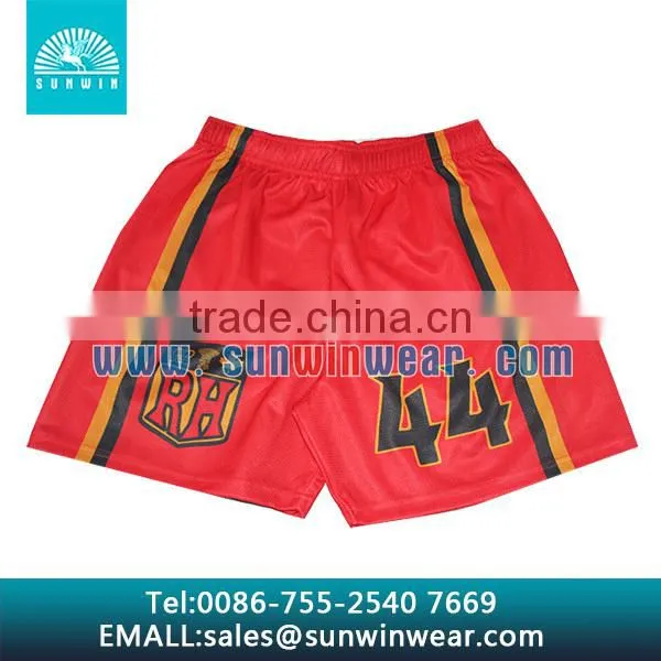 2015 new design tight fit beach shorts sublimation