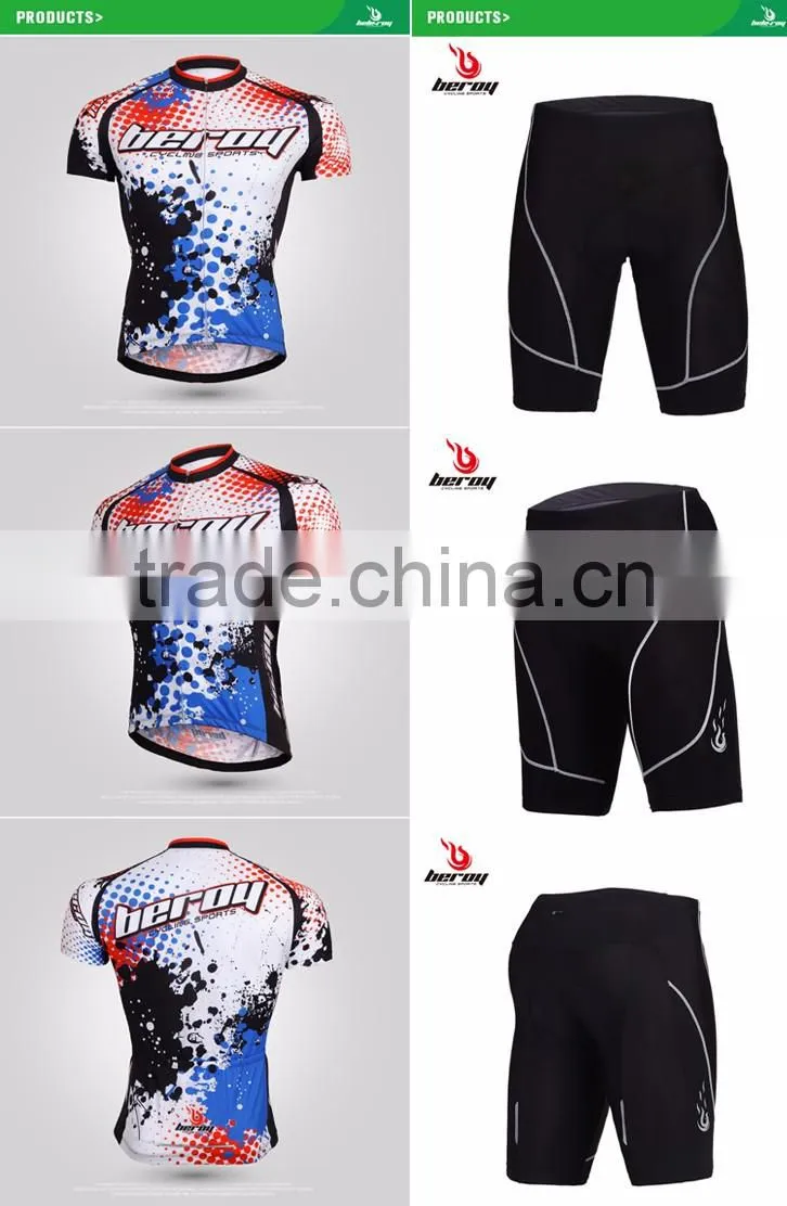 BEROY design custom your own cycling jerseys,men dri fit short sleeve cycling bicycle suit