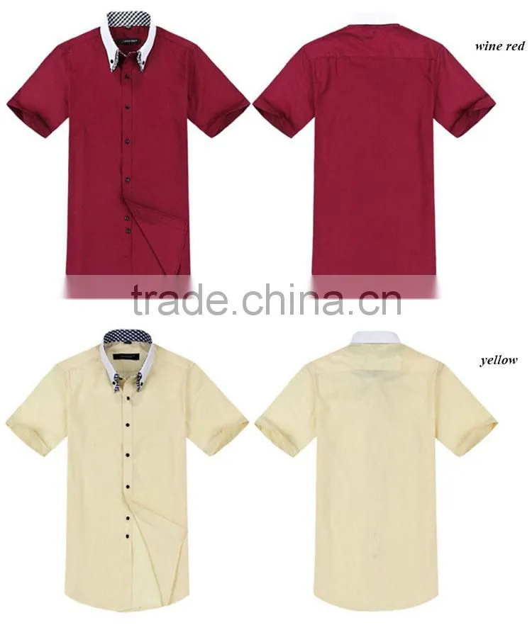 short sleeve latest style man golf shirt 65 polyester 35 cotton t shirt