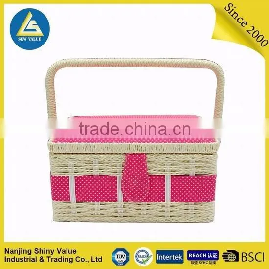 knitted storage basket with long-lasting life