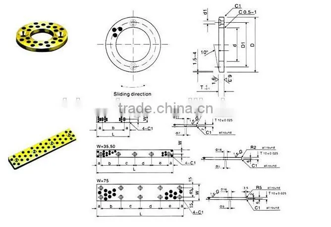 Oilite Bronze Bushing Bearing With Low Price