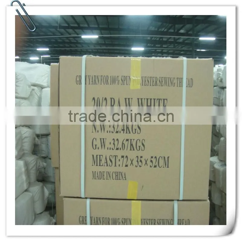plastic cone sewing thread 100% polyester yarn