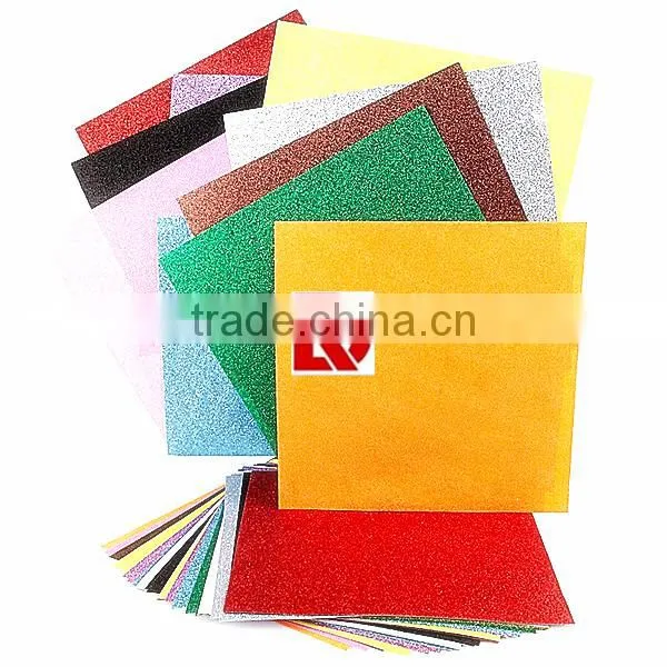 Zhejiang Yiwu Manufacturer Direct Sales Eco-friendly Yellow Glitter Wrapping Paper