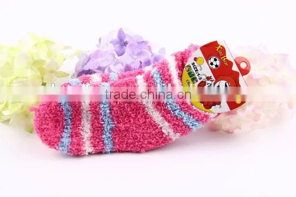 autumn&winter thick fluffy children warm socks