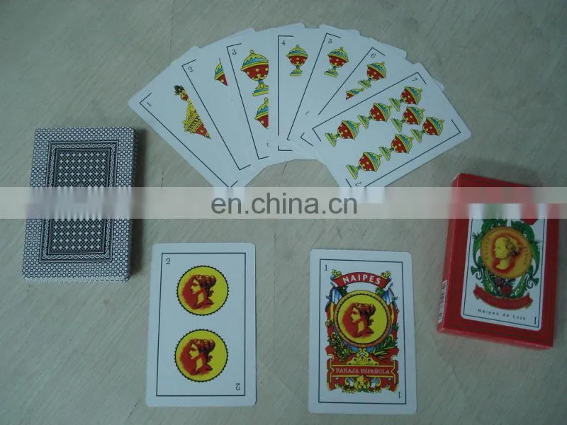 Hot sale Spanish playing cards