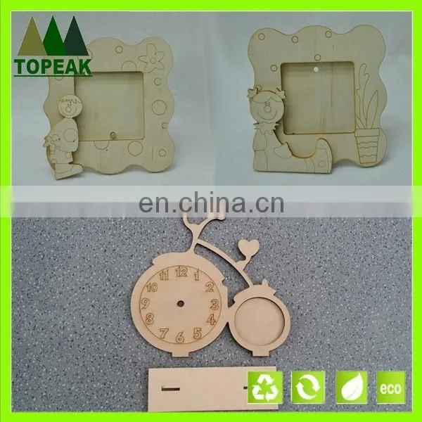 New fashion wooden photo frame popular wooden photo frame family tree shaped wooden photo frame