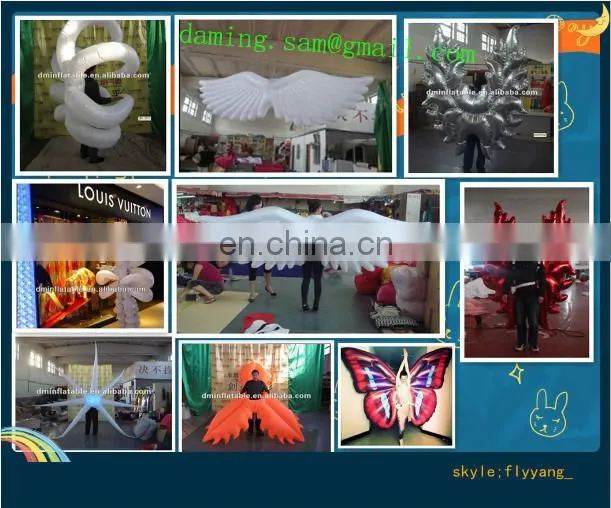 2015 led party/club/pub/night bar/event halloween inflatable costume