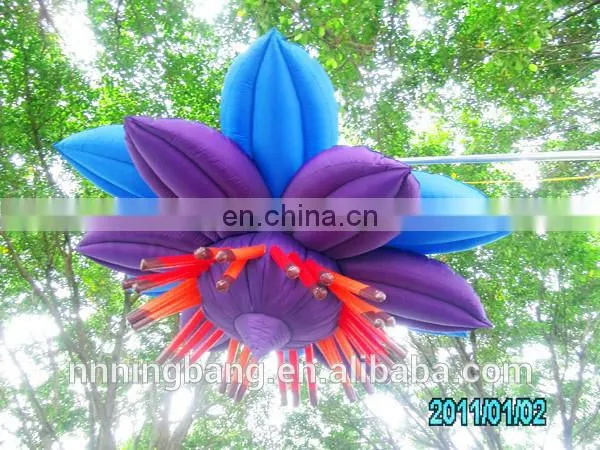 New Attractive giant PVC Inflatable flowers tulip/inflatable flower/colorful inflatable flower