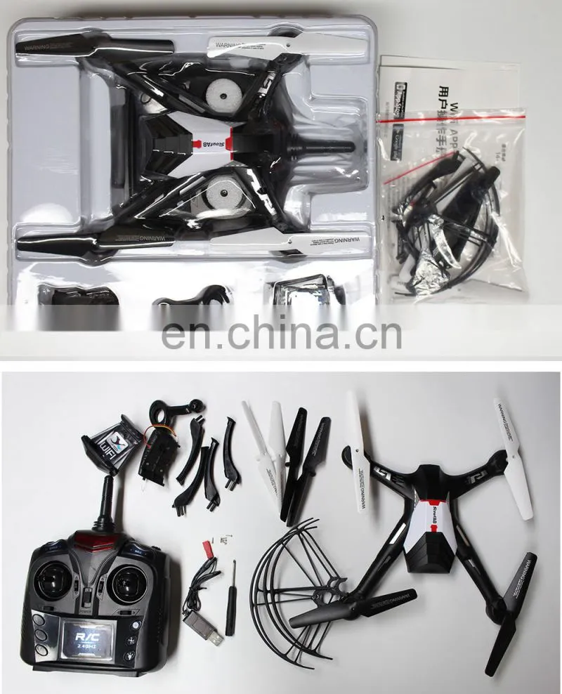 2.4G wifi phone control RC drone quadcopter with camera