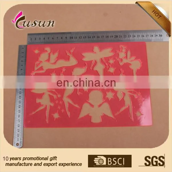 Plastic painting stencil painting template