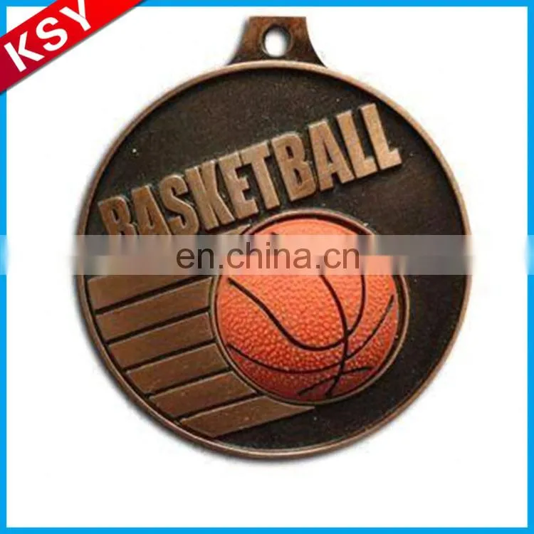 Factory Directly Selling Heart Shaped Metal Medal With Ribbon Of Honor