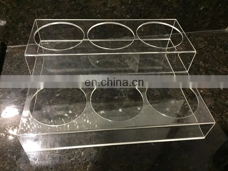 Wholesale high quality custom acrylic wine holder
