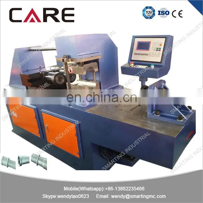 Auto exhaust pipe reducer machine also for pipe end reducer and flange