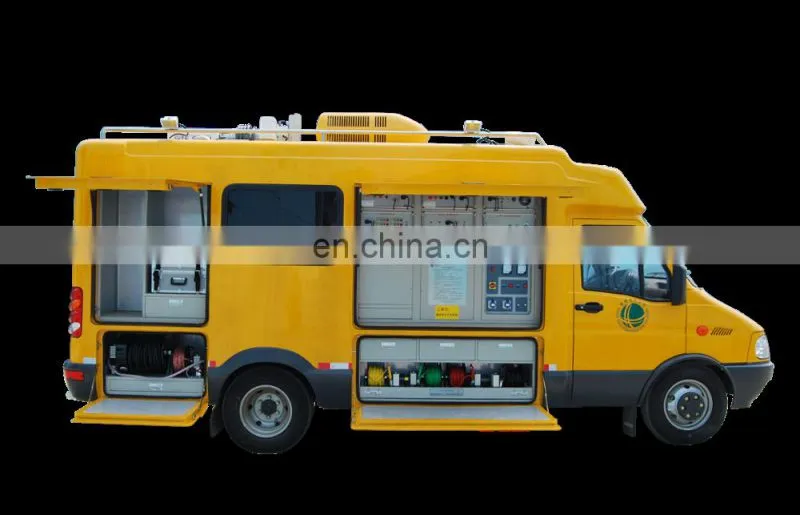 Electric power comprehensive test vehicle test van