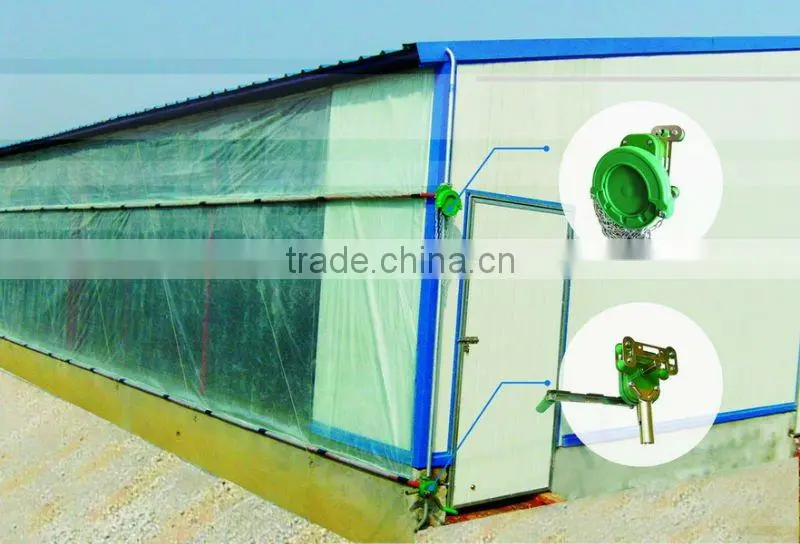 Greenhouse Manual Roll Up For Ventilation