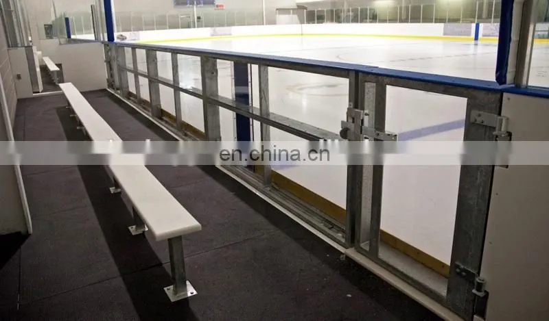 Excellent Self-lubricating UHMWPE synthetic ice rink,ice skating rink,hockey shooting ice rink with hdpe board