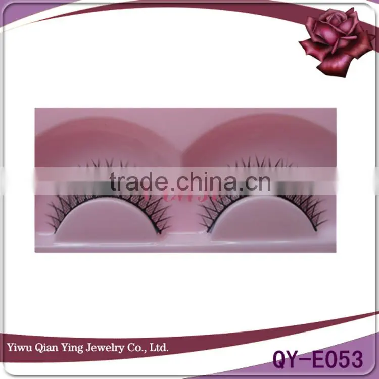 black synthetic lashes lady's Flase eyelashes