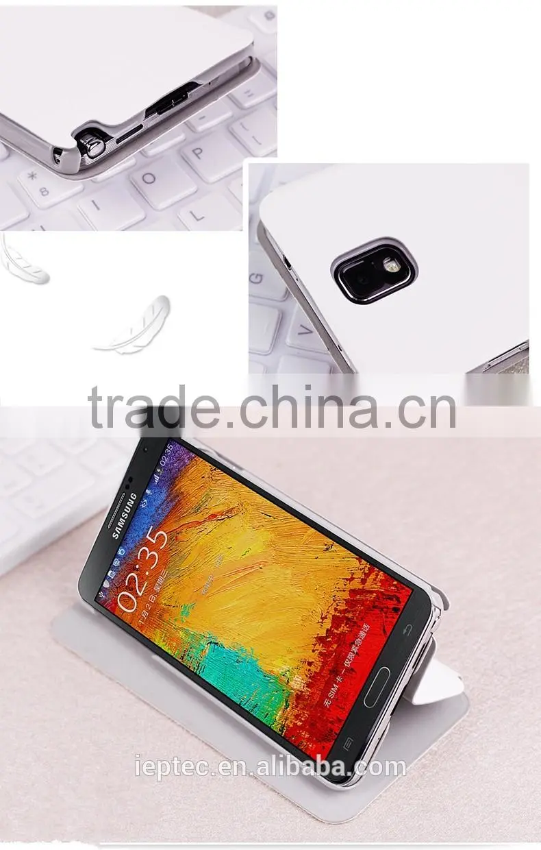MOFi Case Housing for Samsung Galaxy Note 3 N9002, Mobile Phone Coque Flip Leather Cover for Samsung Note 3