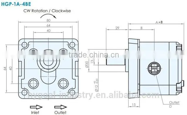 internal gear pump micro gear pump price china supplier