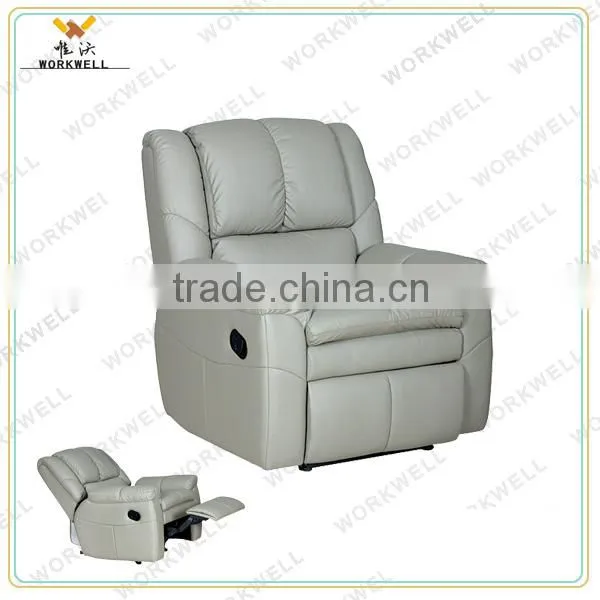WorkWell most popular pu leather luxury recliner sofa Kw-Fu39