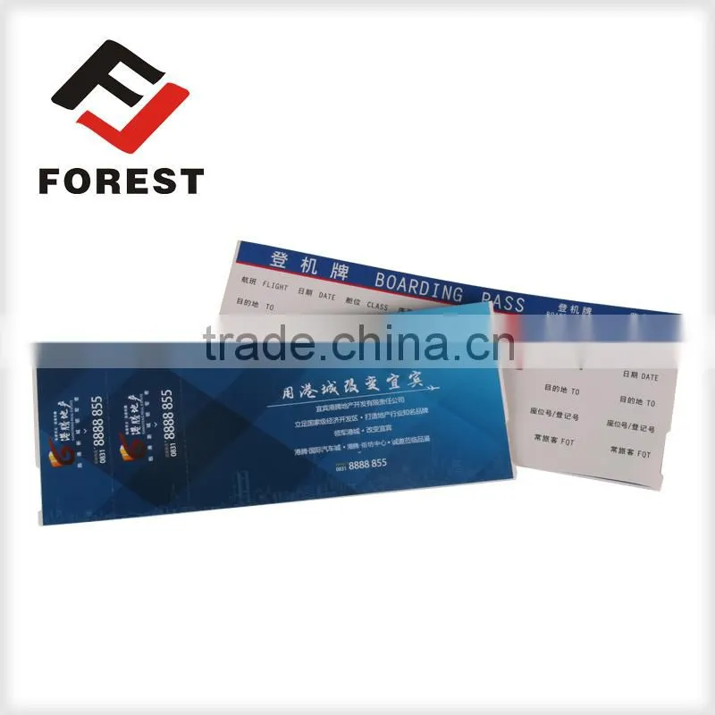 Factory supply cheap price travel air ticket roll