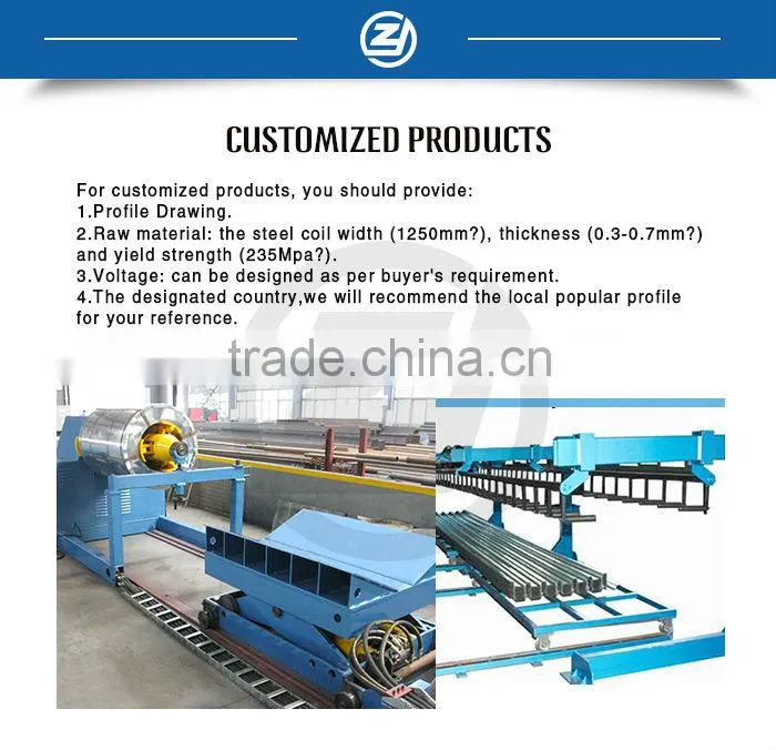 China Factory Metal Stud and Track Roll Forming Machine