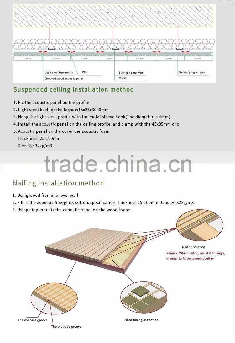 interior wall panels widely used in meeting room decoration