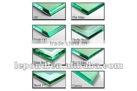 beveled plate glass for Decorative
