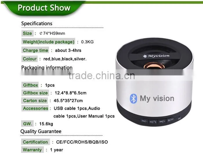 Metal case ebay bluetooth speaker