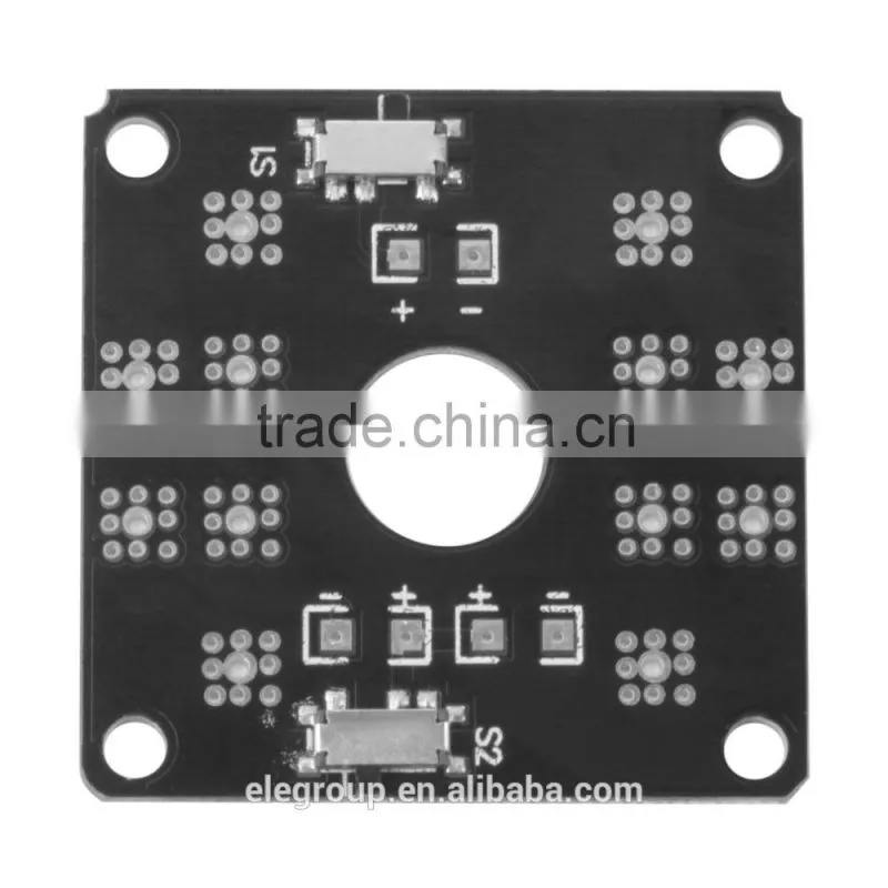 CC3D Quadcopter Flight Controller LED Control Power Distribution Board