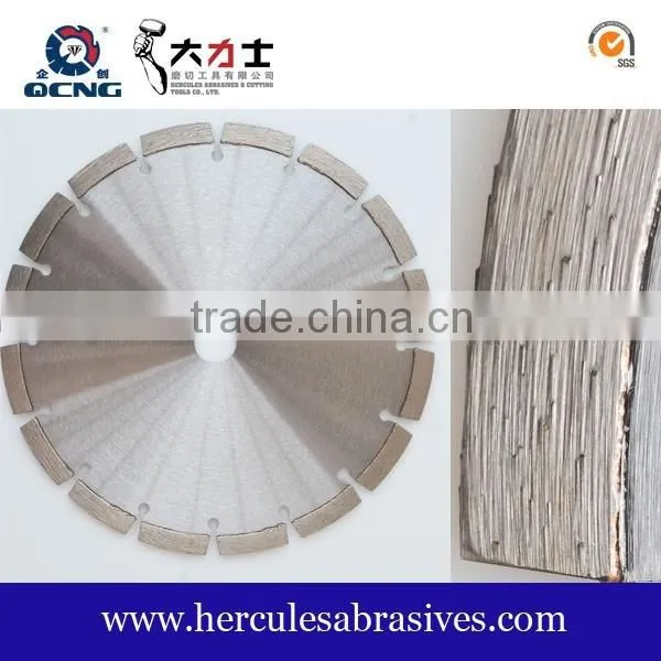 China popular diamond tools of concrete blade for cutting concrete road