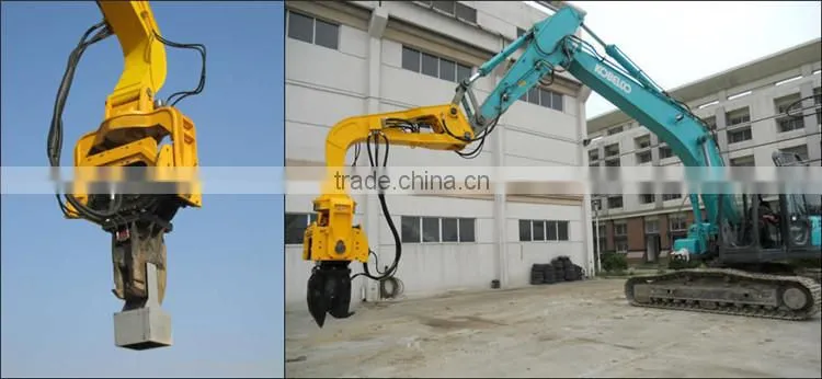 Hydraulic vibratory pile hammer china factory supplier