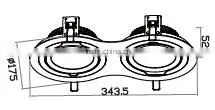 18w led downlight